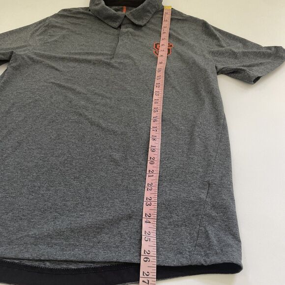 San‎ Francisco Giants Polo Shirt Mens Medium Golf Top Short Sleeve Snap Button - Picture 4 of 9